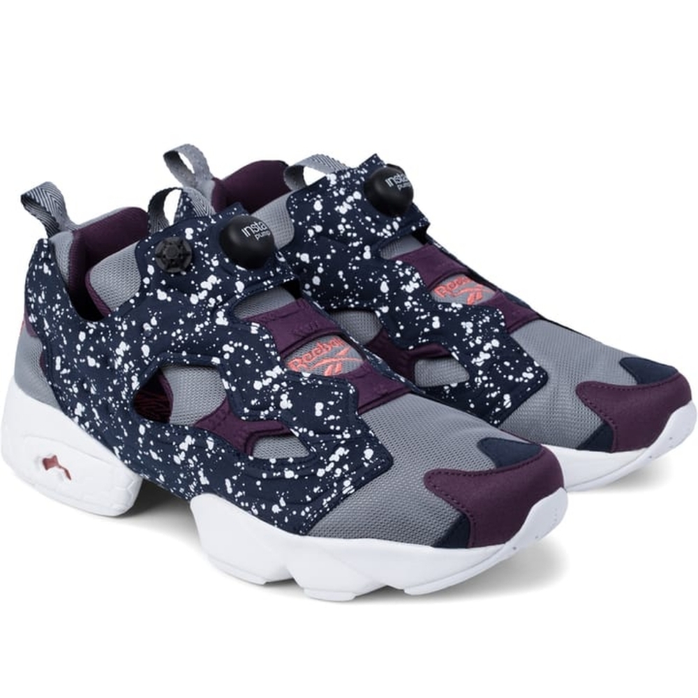 REEBOK Navy/Grey/Purple Instapump Fury SP